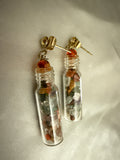 Glass Bottle Earrings