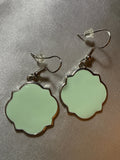 Mint Blossom Drop Earrings