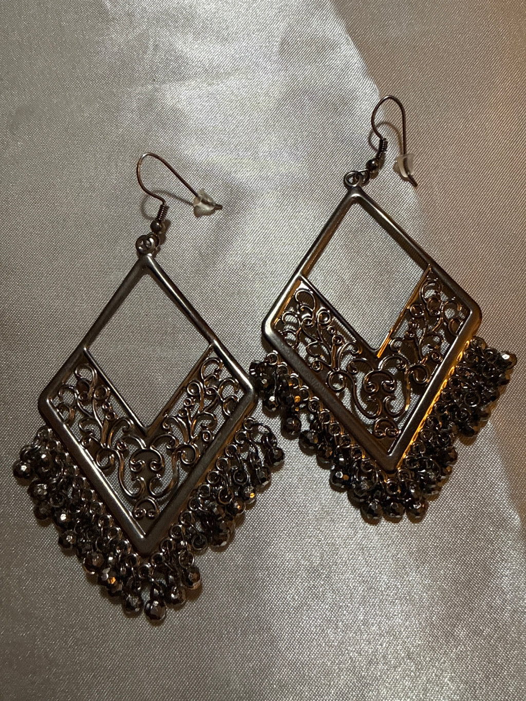 Silver Statement Earrings
