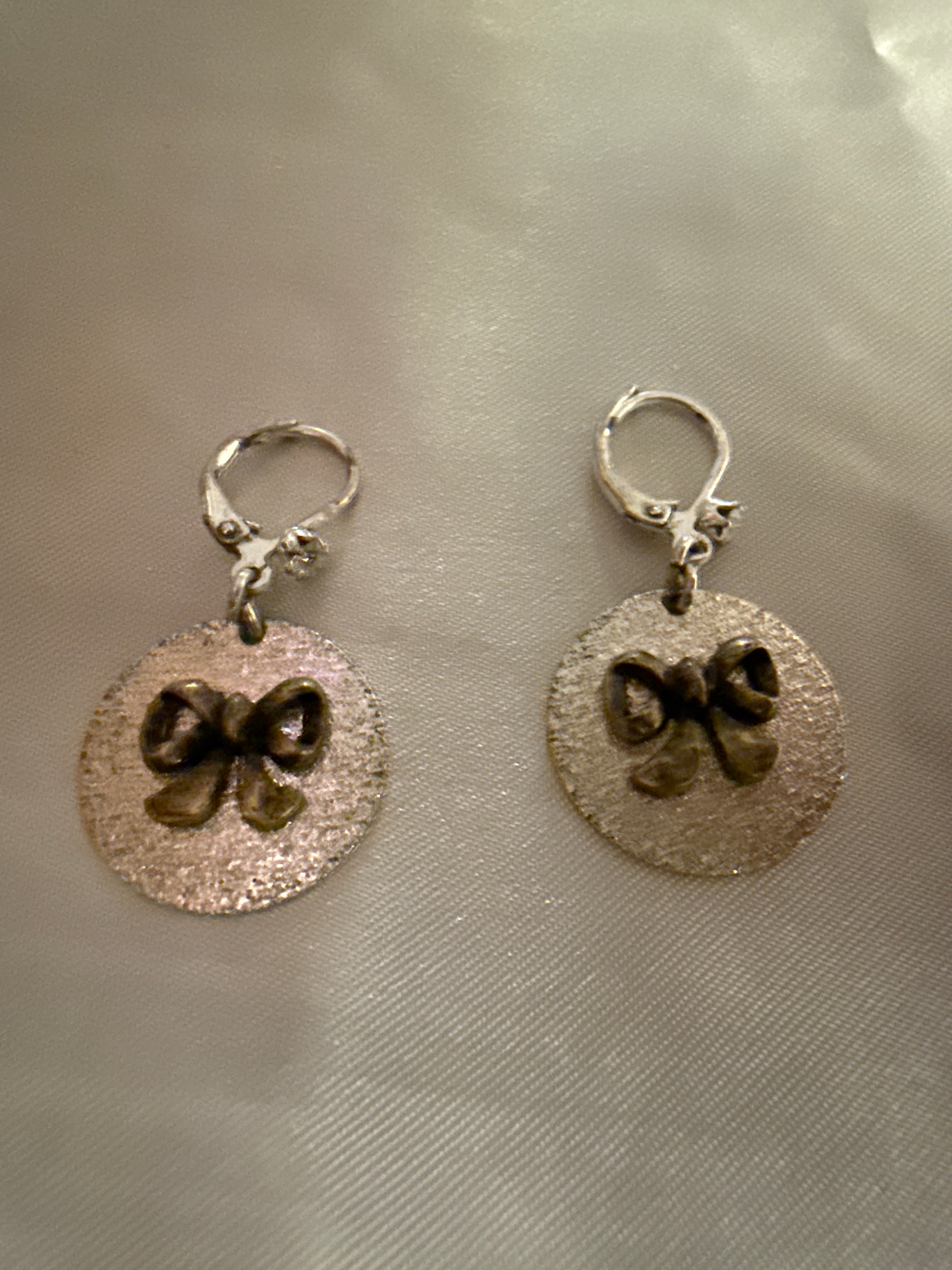 Charming Bow Drop Earrings