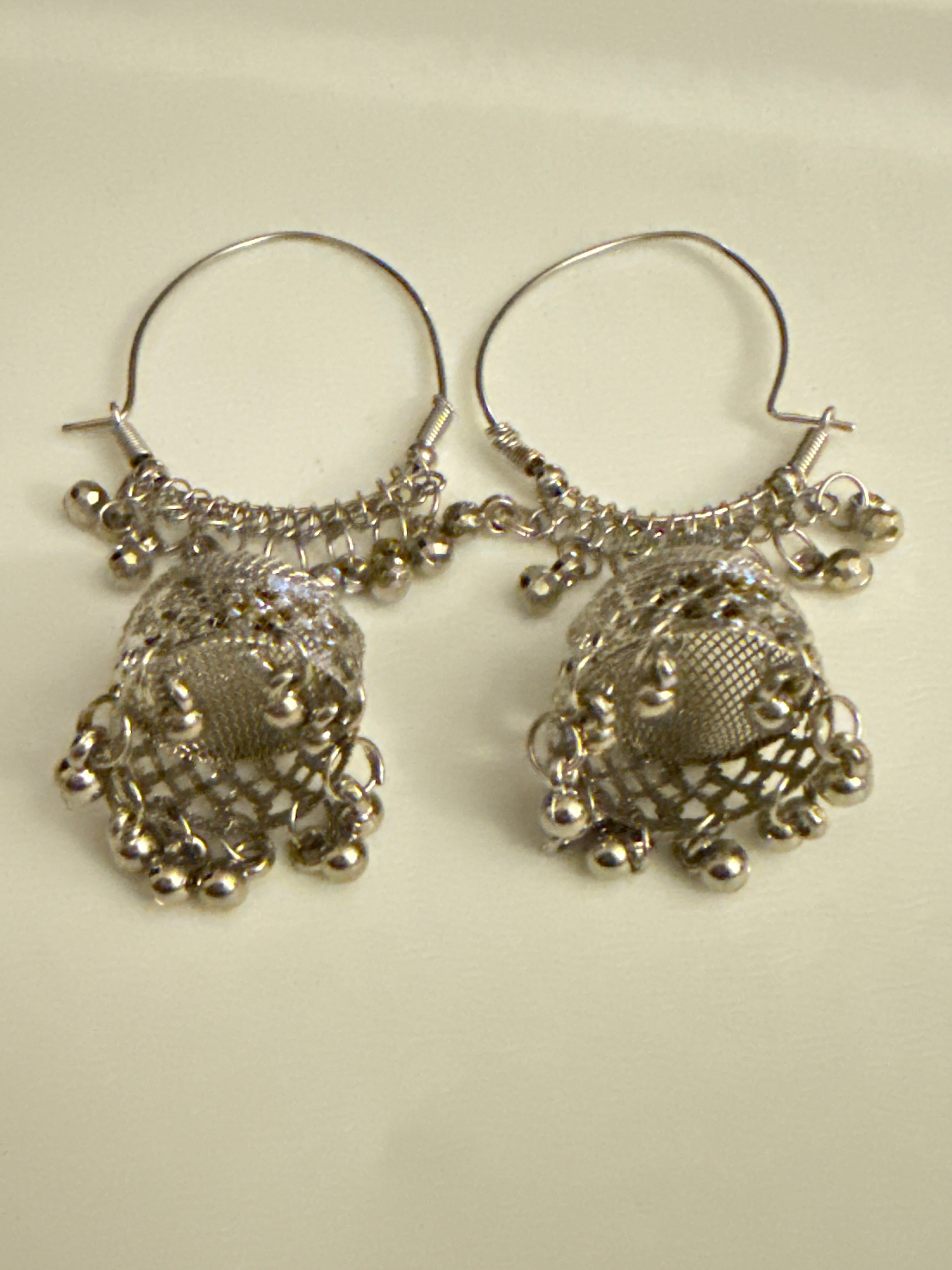 Silver Chandelier Earrings