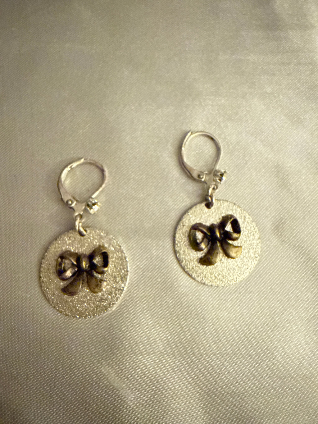 Charming Bow Drop Earrings