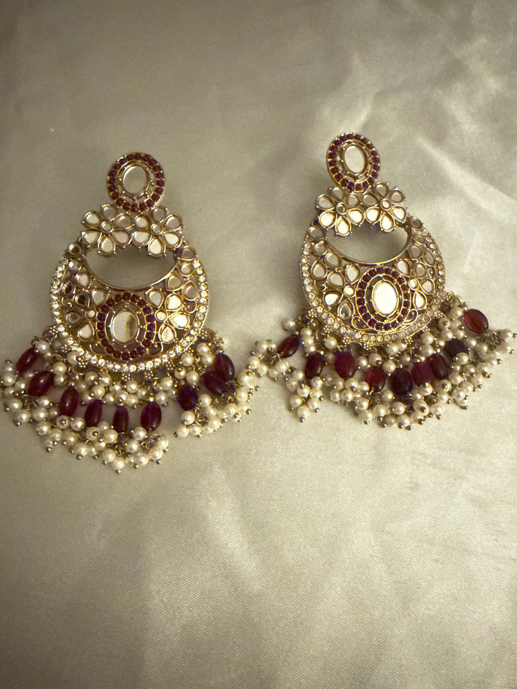 Ruby Garden Earrings