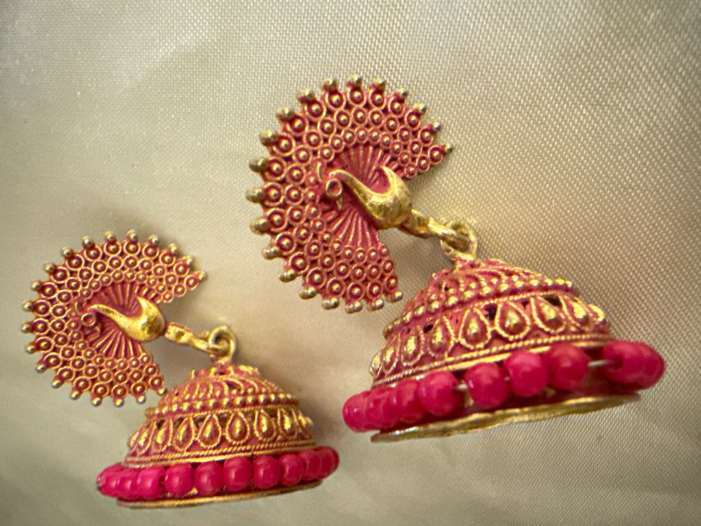 Bell Rosy Color Pop Earrings