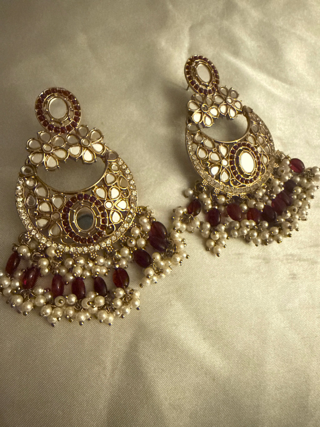 Ruby Garden Earrings