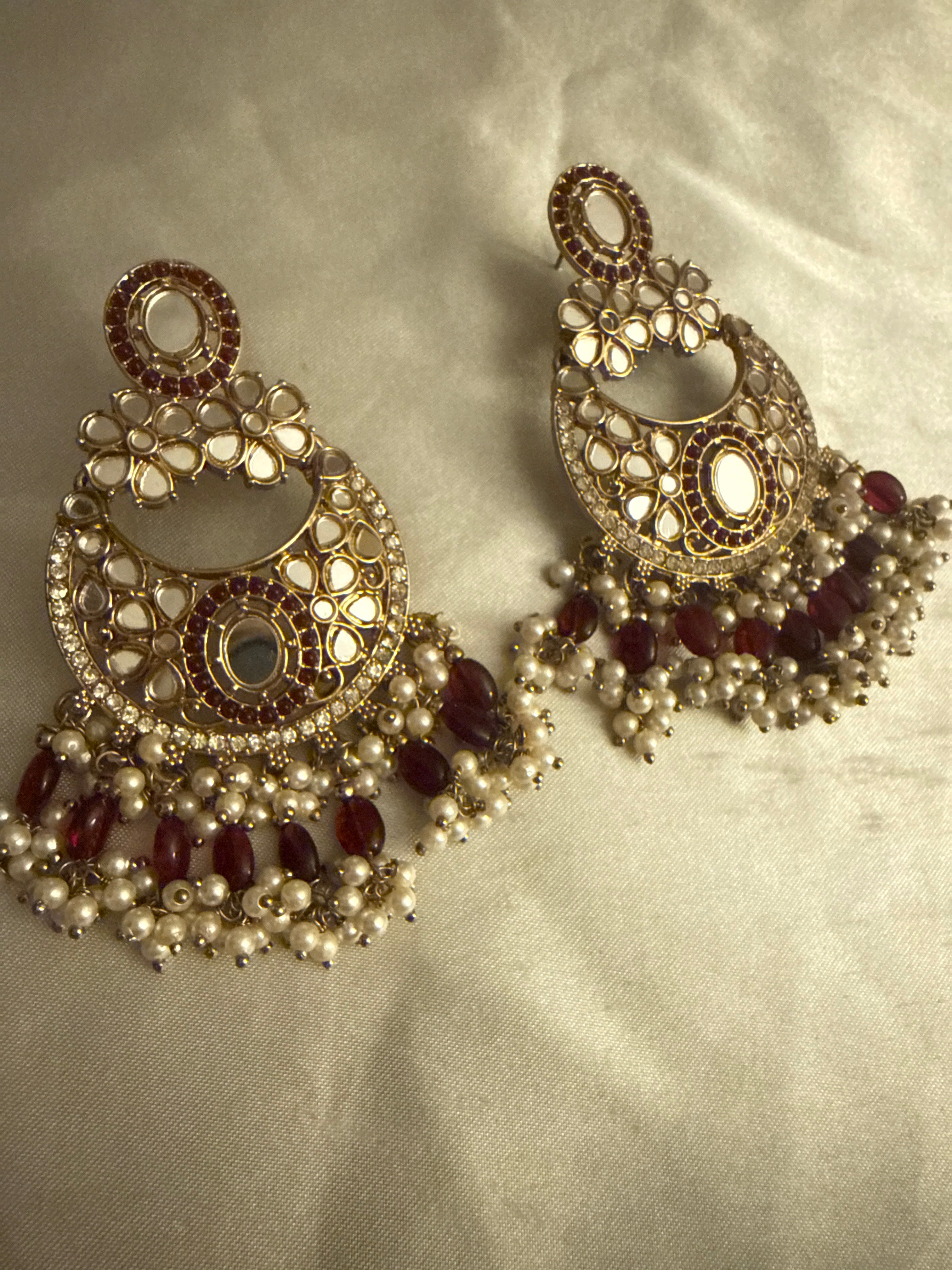 Ruby Garden Earrings