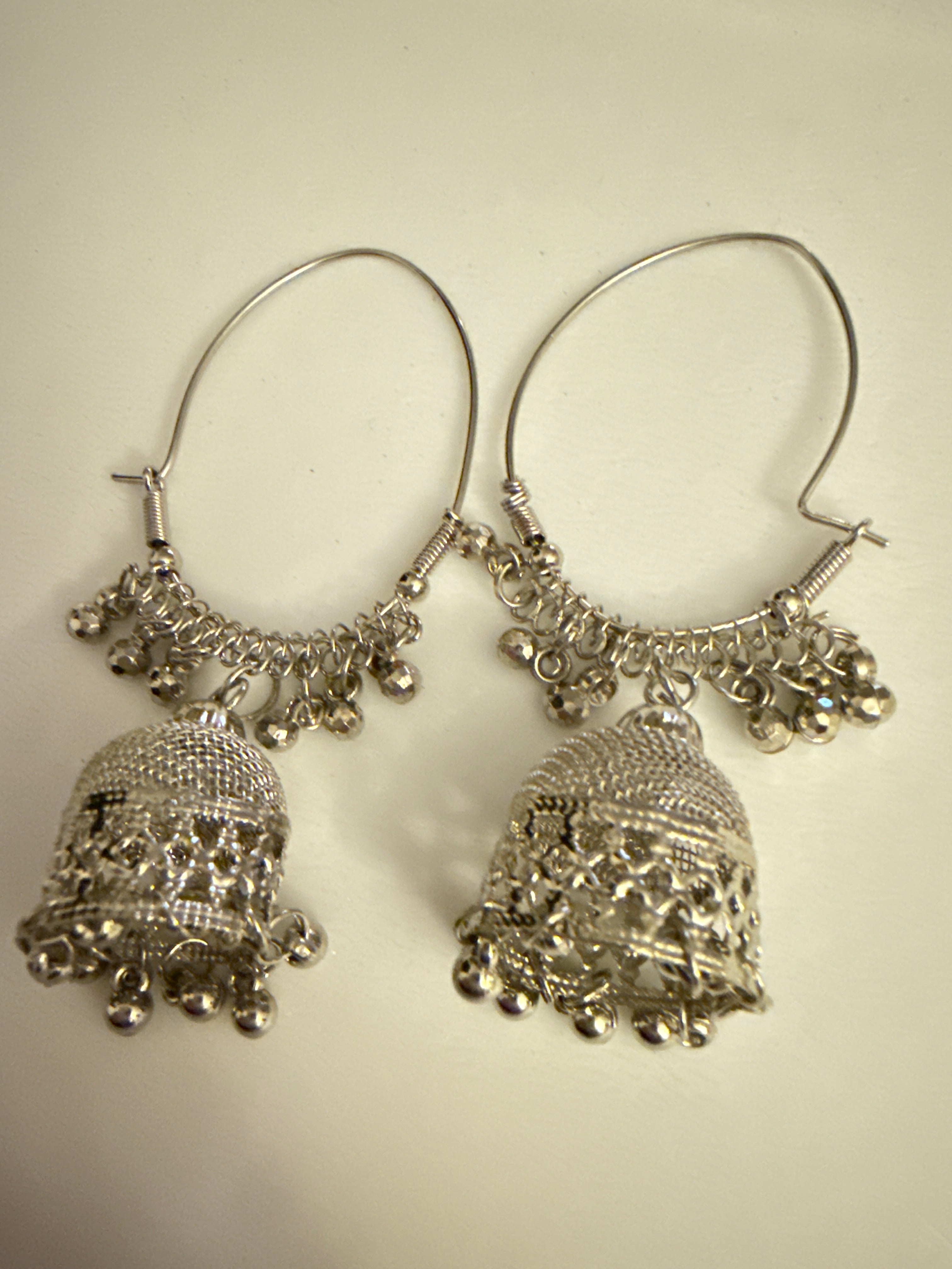 Silver Chandelier Earrings