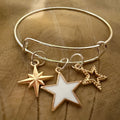 Stars Charm Bangle
