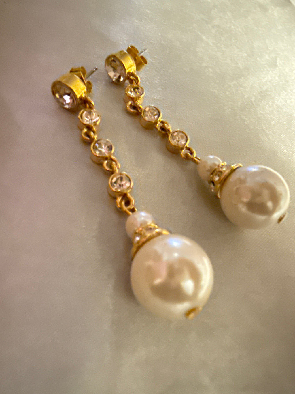 Luminous Pearl Drop Earrings