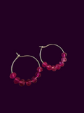 Pretty in Pink Hoops