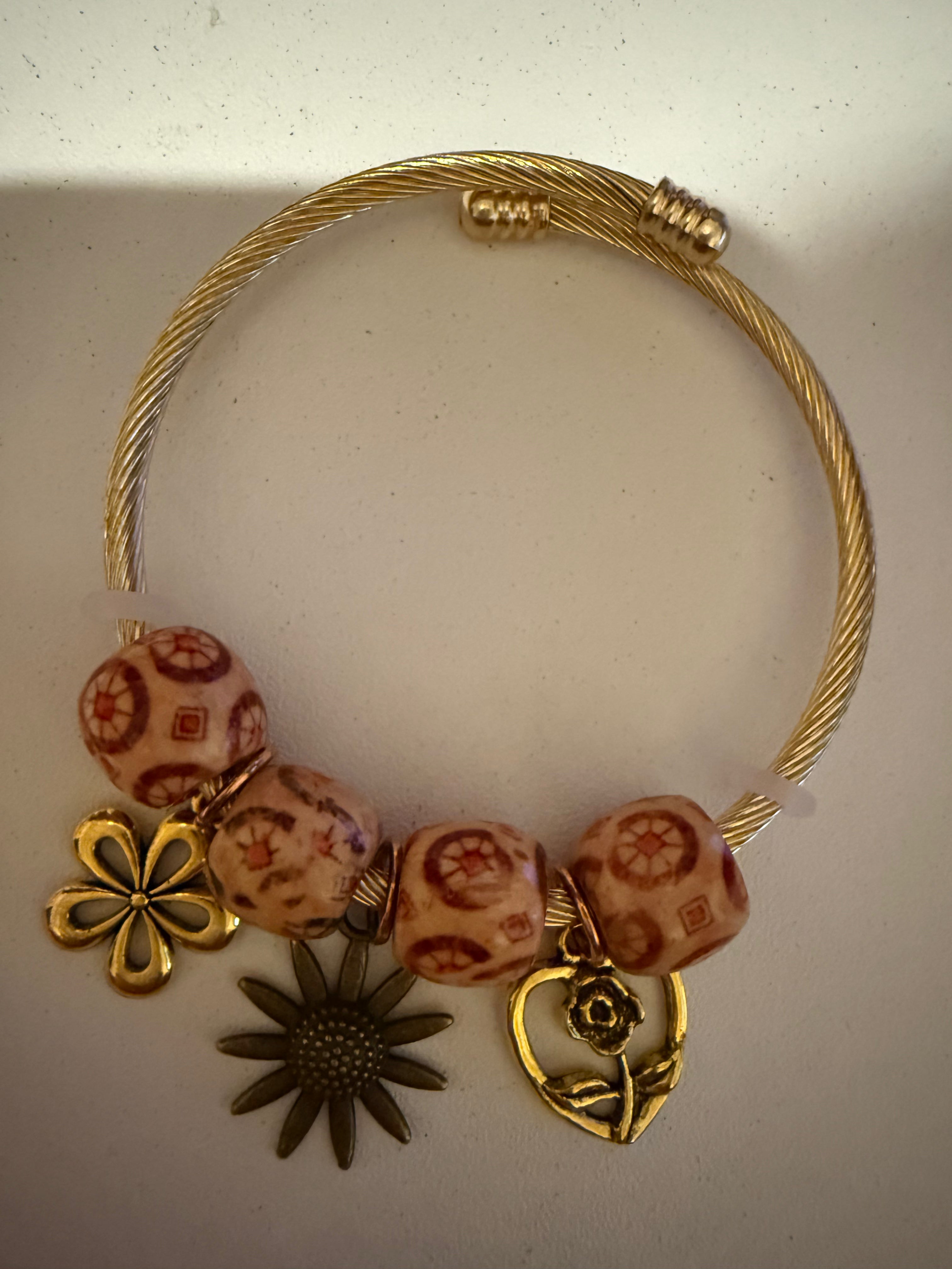 Blooming Garden Charm Bracelet