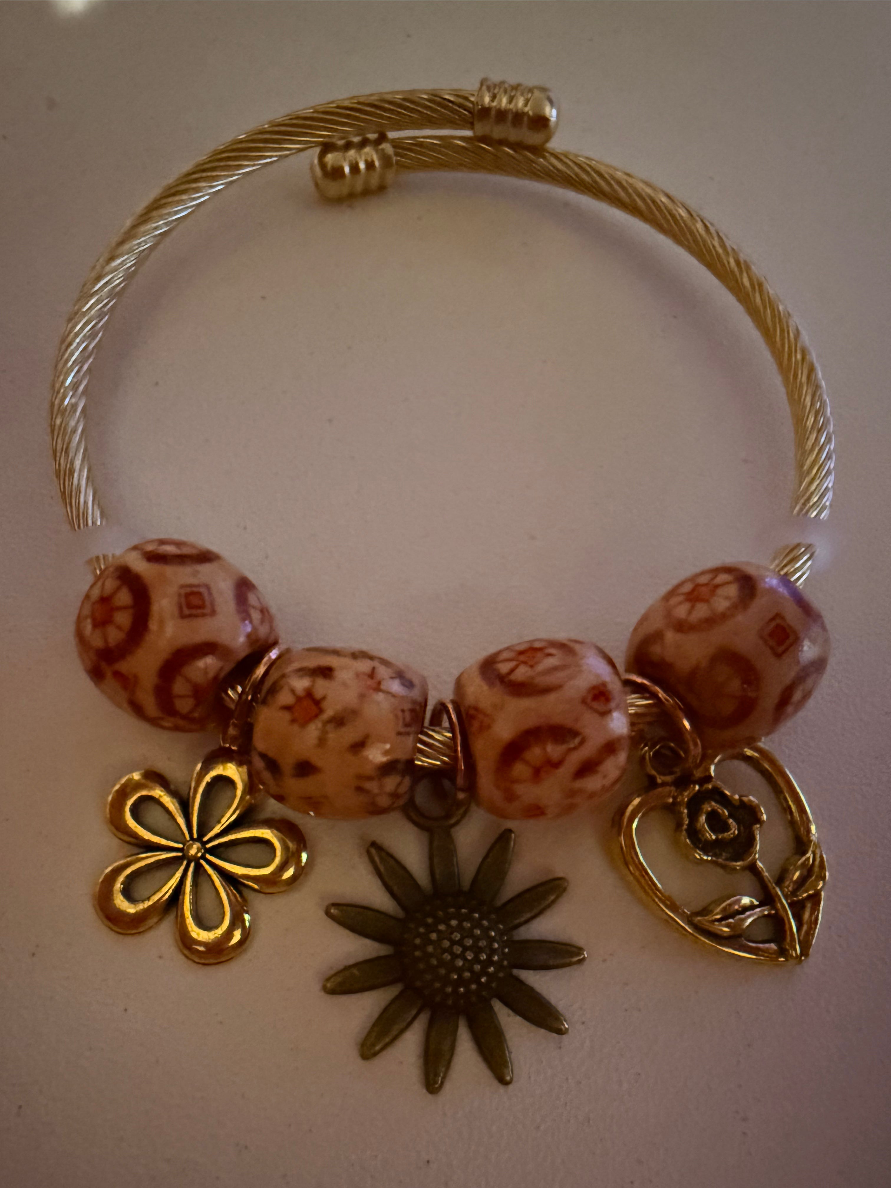 Blooming Garden Charm Bracelet