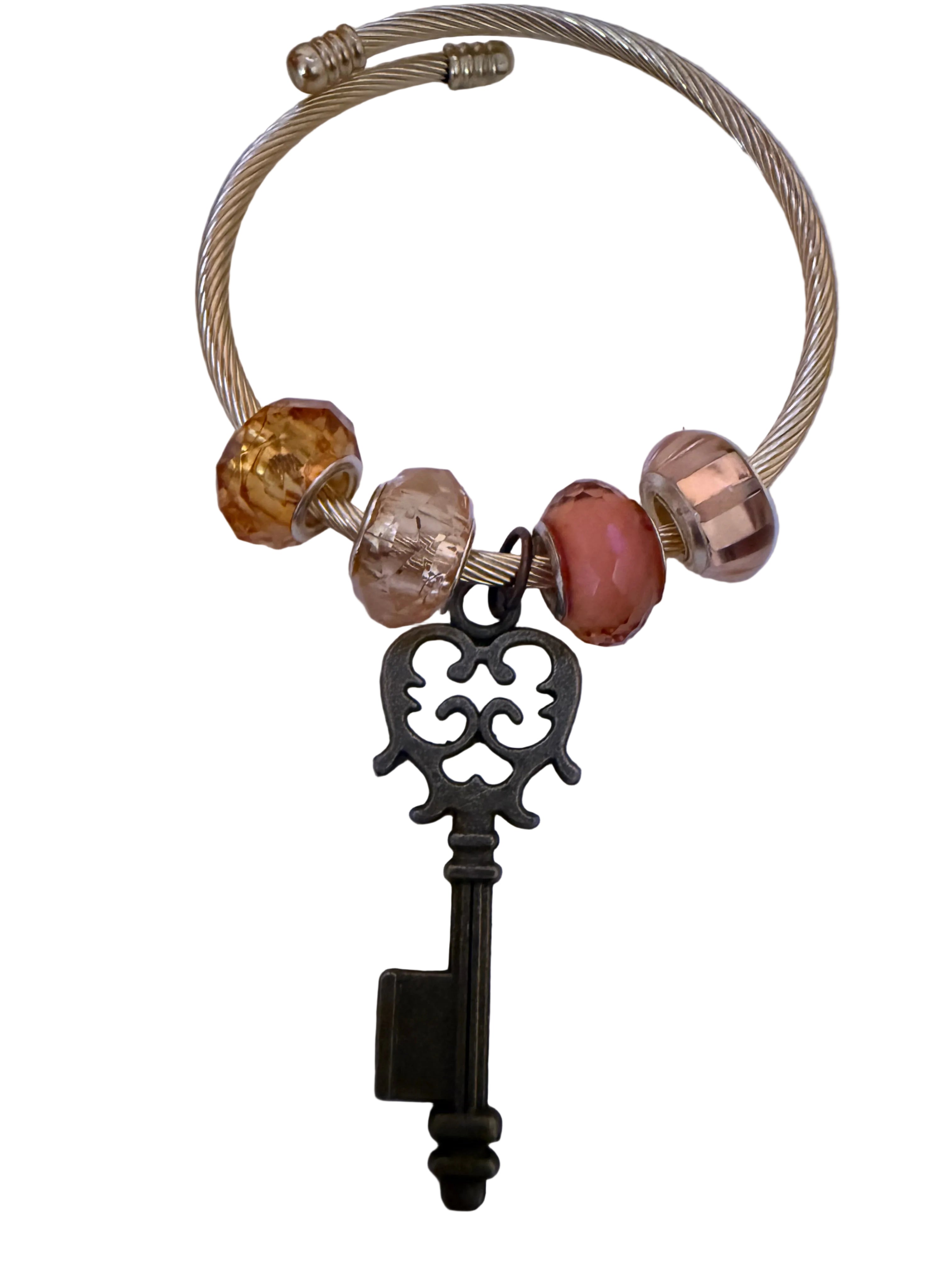 Key to His Promises Charm Bracelet